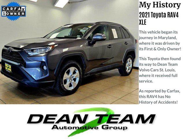 used 2021 Toyota RAV4 car, priced at $26,995