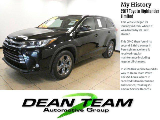 used 2017 Toyota Highlander car, priced at $25,995