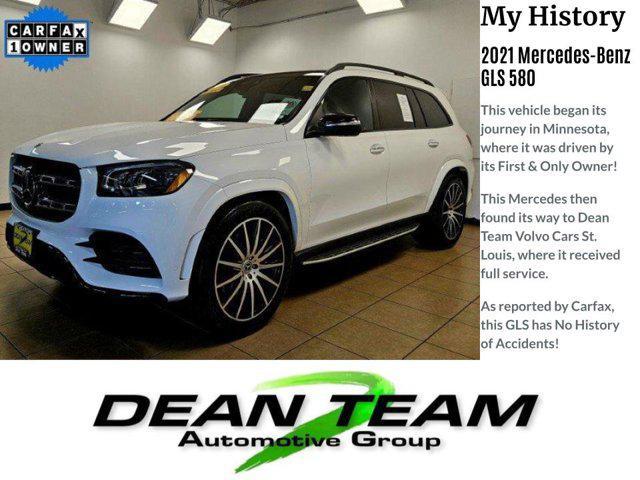 used 2021 Mercedes-Benz GLS 580 car, priced at $64,950