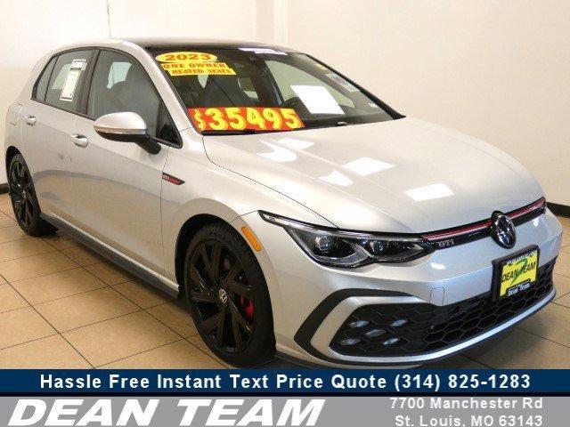 used 2023 Volkswagen Golf GTI car, priced at $34,999