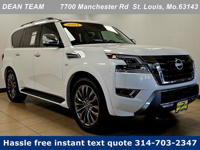 used 2021 Nissan Armada car, priced at $35,988