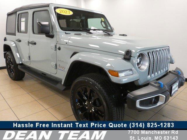 used 2023 Jeep Wrangler 4xe car, priced at $47,572