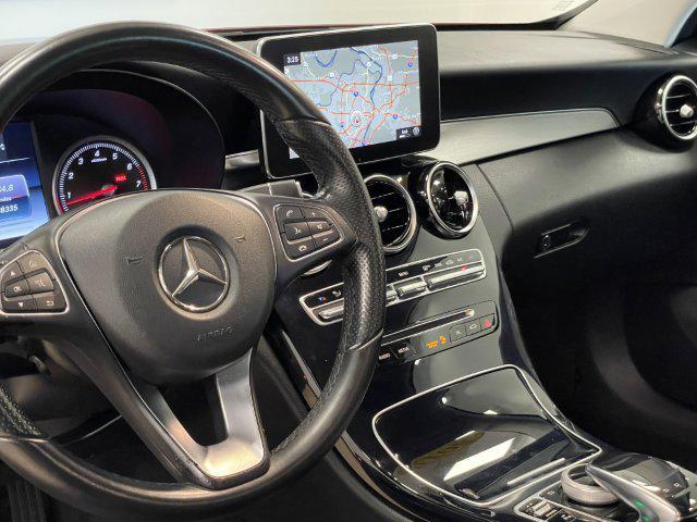 used 2017 Mercedes-Benz C-Class car, priced at $32,100