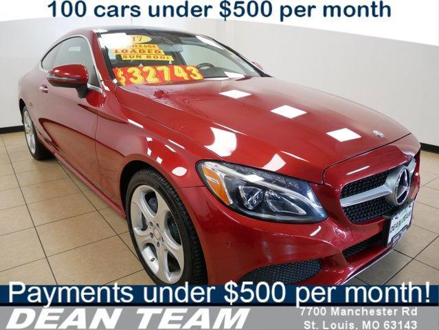 used 2017 Mercedes-Benz C-Class car, priced at $24,499