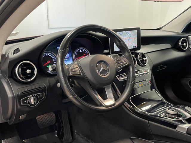 used 2017 Mercedes-Benz C-Class car, priced at $32,100