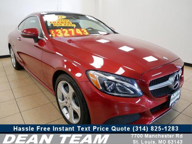 used 2017 Mercedes-Benz C-Class car, priced at $31,443