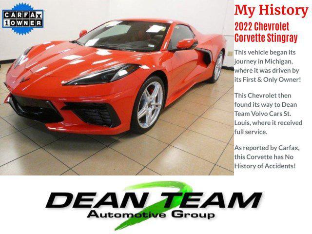 used 2022 Chevrolet Corvette car, priced at $94,900