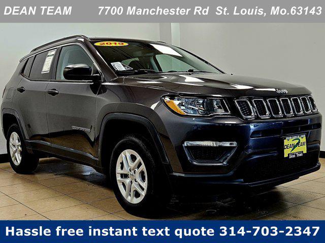 used 2019 Jeep Compass car, priced at $21,988