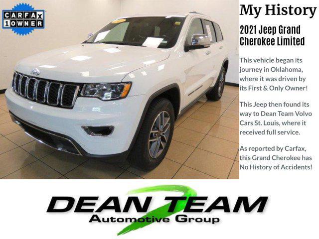 used 2021 Jeep Grand Cherokee car, priced at $37,200