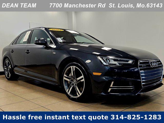 used 2017 Audi A4 car, priced at $18,995