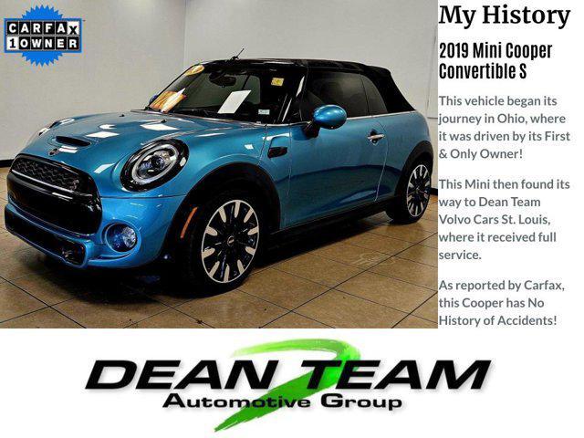 used 2019 MINI Convertible car, priced at $27,500