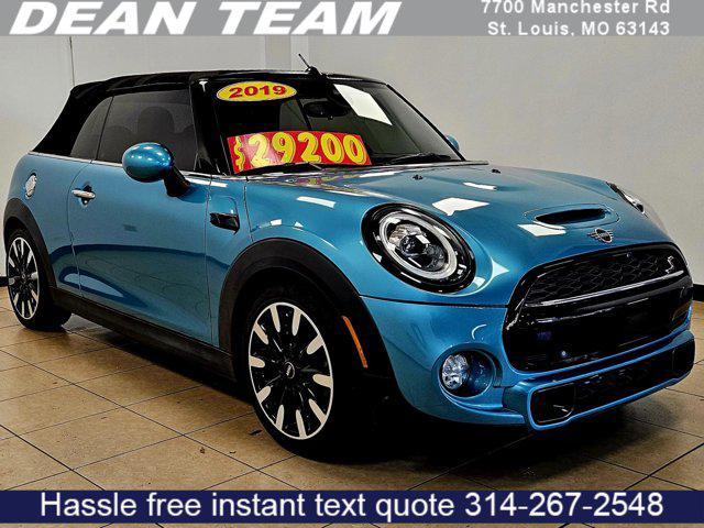 used 2019 MINI Convertible car, priced at $27,500