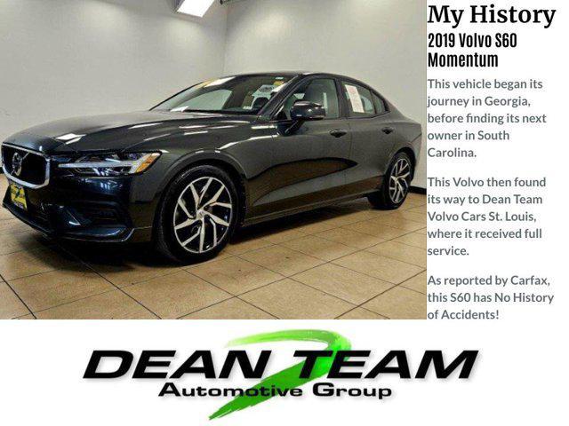 used 2019 Volvo S60 car, priced at $26,150