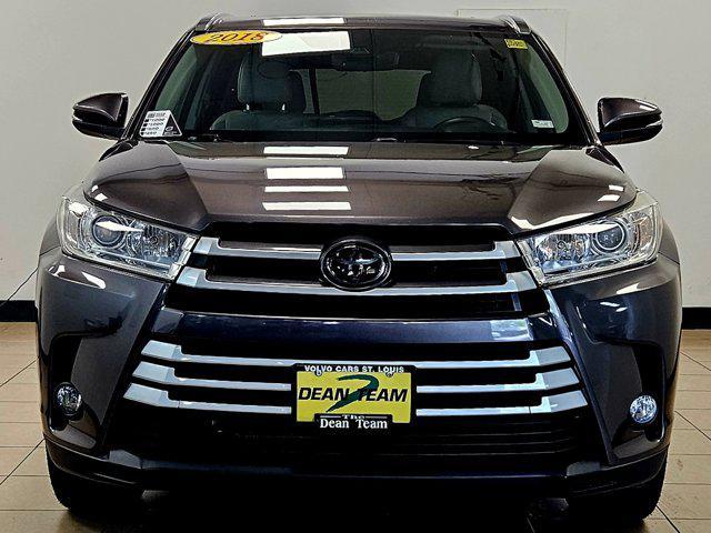 used 2018 Toyota Highlander car, priced at $27,988