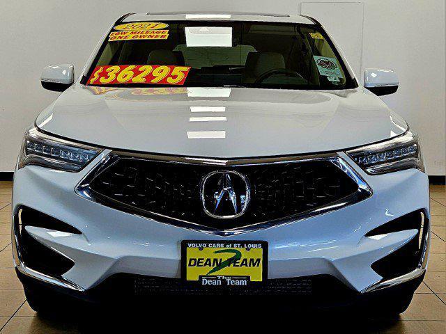 used 2021 Acura RDX car, priced at $35,500