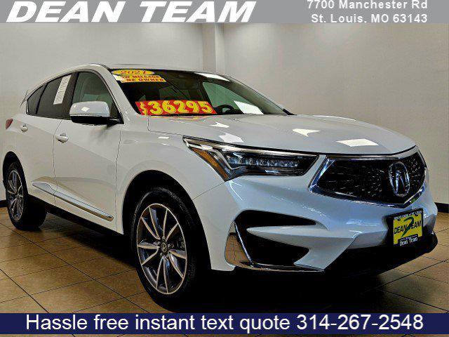 used 2021 Acura RDX car, priced at $35,500