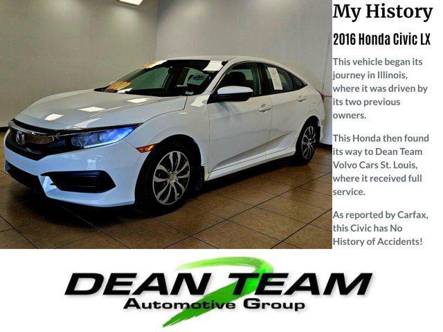 used 2016 Honda Civic car, priced at $20,600