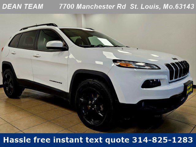 used 2016 Jeep Cherokee car, priced at $18,495