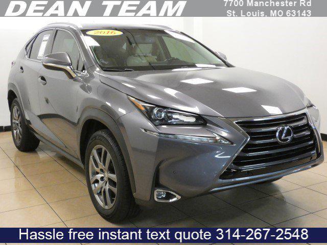 used 2016 Lexus NX 200t car, priced at $19,077