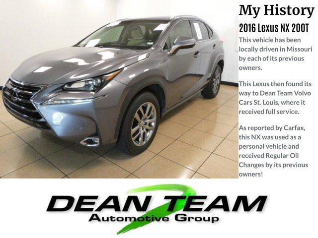 used 2016 Lexus NX 200t car, priced at $19,077