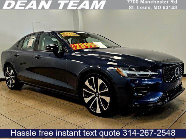 used 2022 Volvo S60 car, priced at $27,650