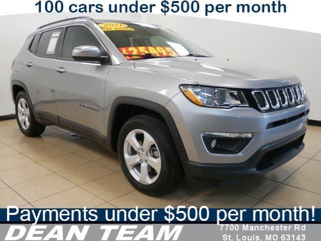 used 2021 Jeep Compass car, priced at $25,829