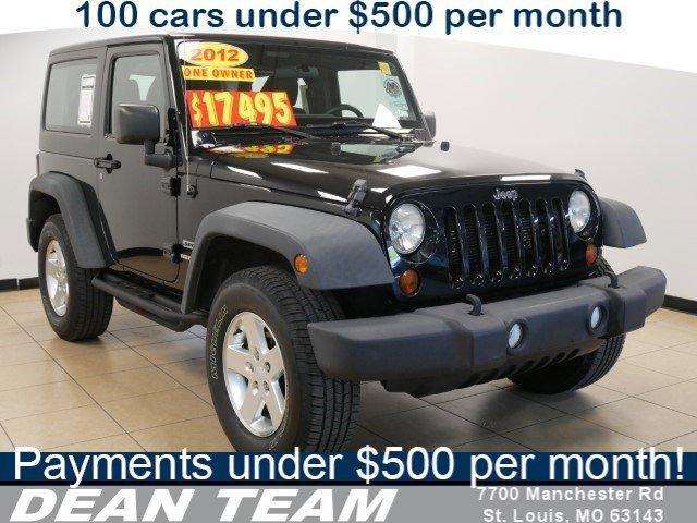 used 2012 Jeep Wrangler car, priced at $14,999