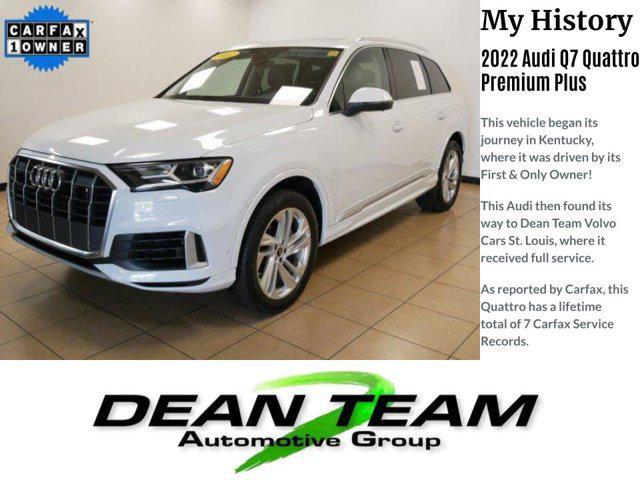 used 2022 Audi Q7 car, priced at $47,600