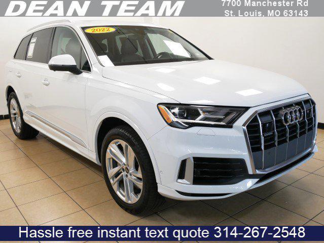 used 2022 Audi Q7 car, priced at $47,600