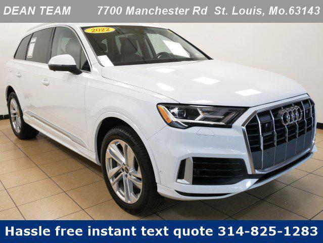 used 2022 Audi Q7 car, priced at $36,495