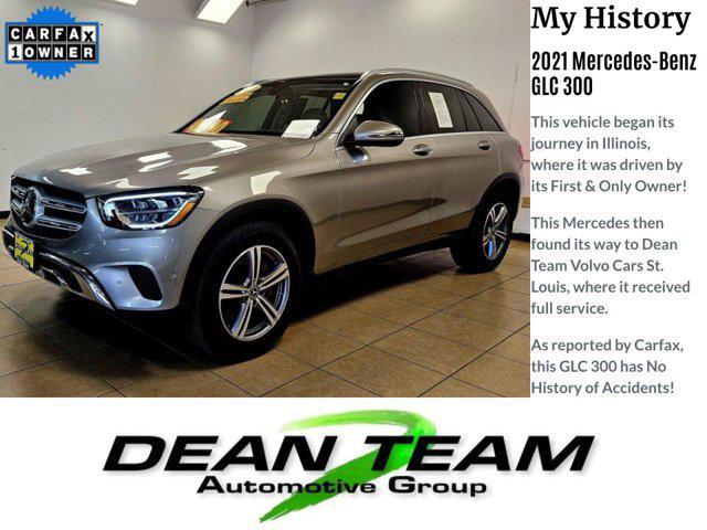 used 2021 Mercedes-Benz GLC 300 car, priced at $39,300