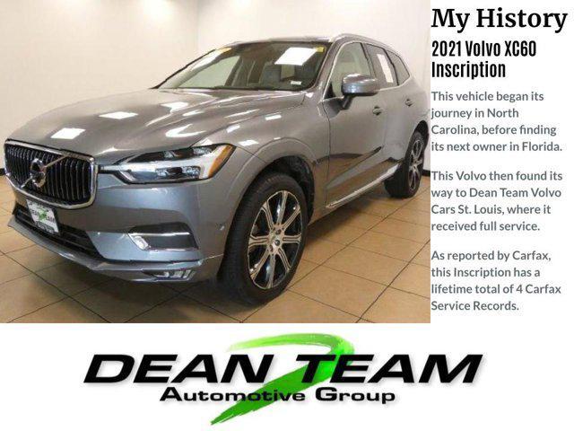 used 2021 Volvo XC60 car, priced at $37,100