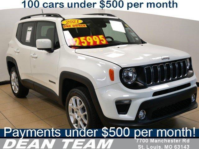 used 2021 Jeep Renegade car, priced at $23,829