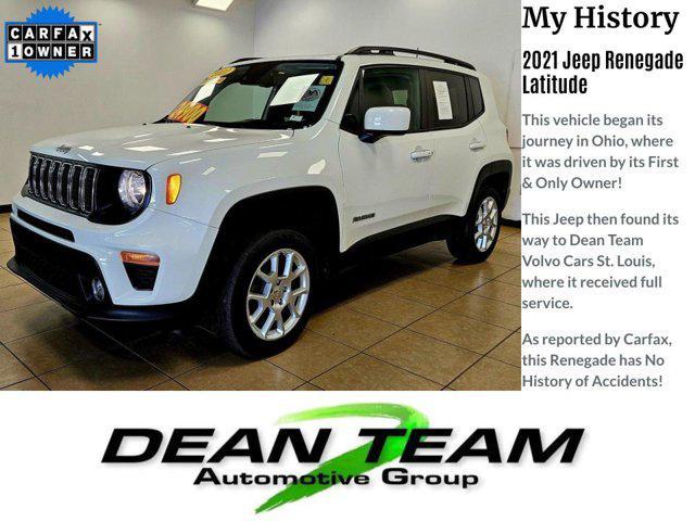 used 2021 Jeep Renegade car, priced at $23,900