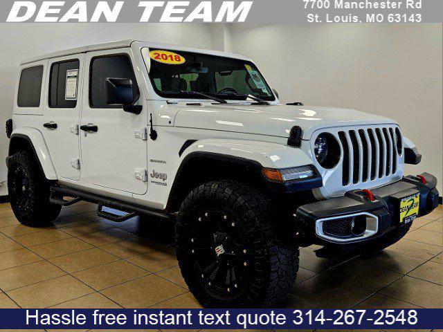 used 2018 Jeep Wrangler Unlimited car, priced at $30,995