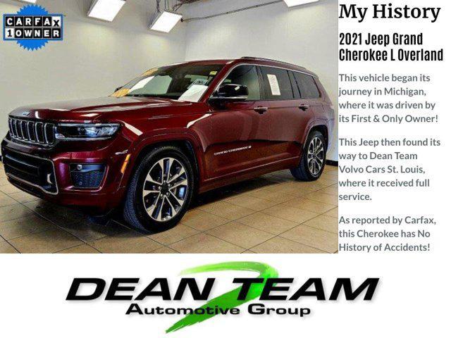 used 2021 Jeep Grand Cherokee L car, priced at $41,500