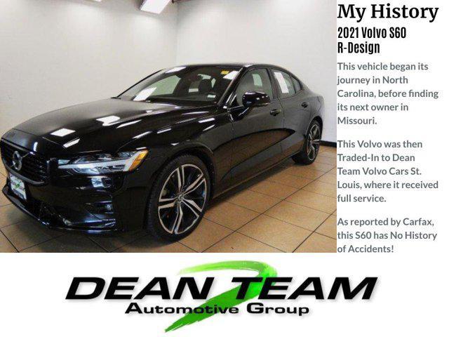 used 2021 Volvo S60 car, priced at $37,500