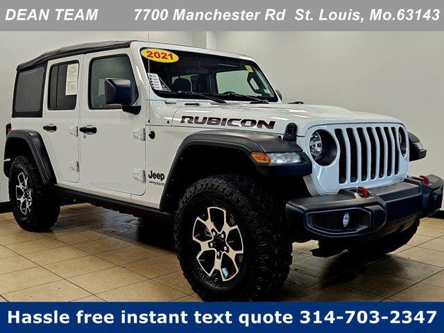 used 2021 Jeep Wrangler Unlimited car, priced at $34,988