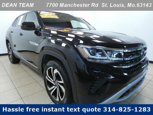 used 2021 Volkswagen Atlas Cross Sport car, priced at $27,995