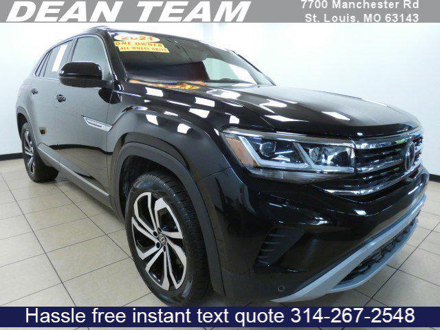 used 2021 Volkswagen Atlas Cross Sport car, priced at $34,200