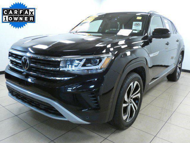 used 2021 Volkswagen Atlas Cross Sport car, priced at $34,200