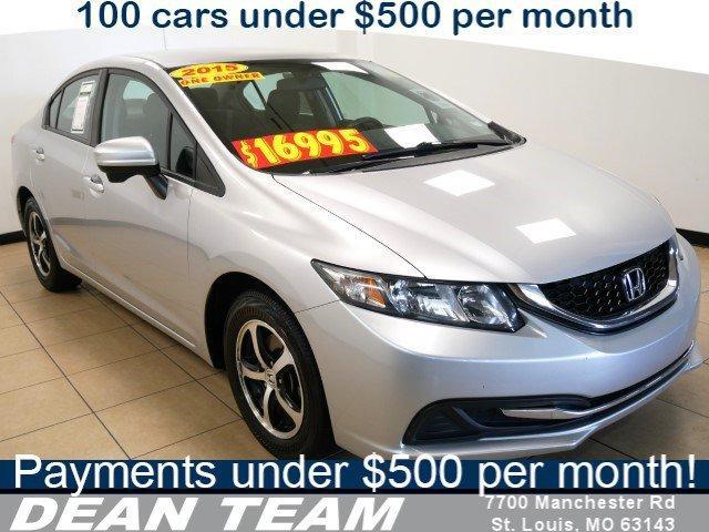 used 2015 Honda Civic car, priced at $16,449