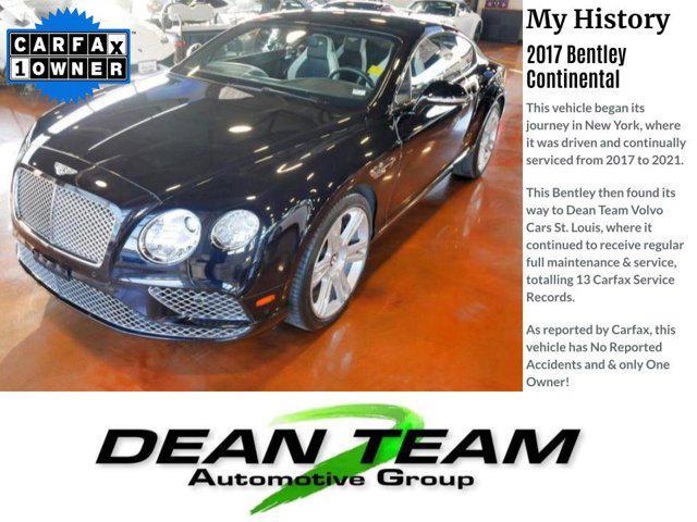 used 2017 Bentley Continental GT car, priced at $144,000