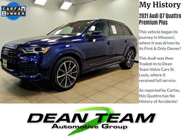 used 2021 Audi Q7 car, priced at $41,495