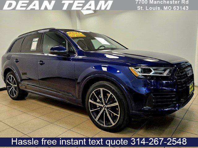 used 2021 Audi Q7 car, priced at $41,495