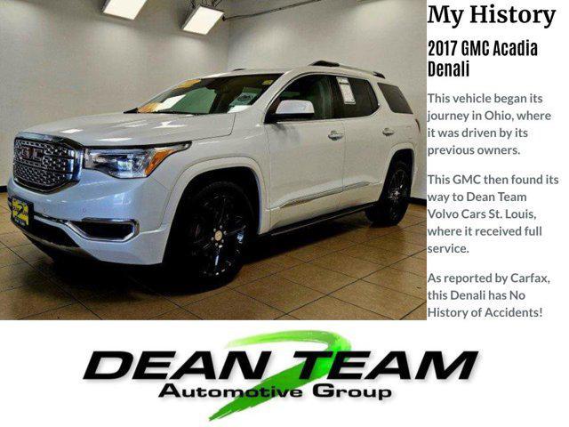 used 2017 GMC Acadia car, priced at $22,695