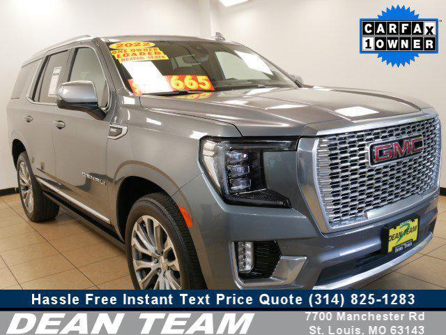 used 2022 GMC Yukon car, priced at $73,999