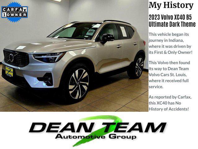 used 2023 Volvo XC40 car, priced at $37,995