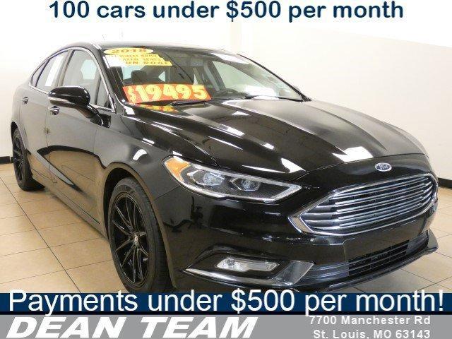 used 2018 Ford Fusion car, priced at $18,399