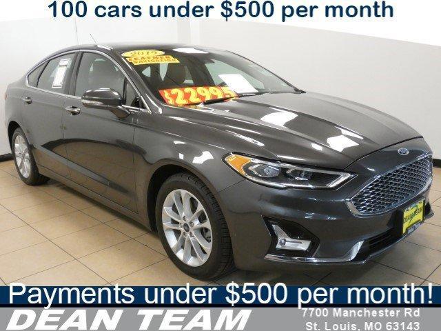 used 2019 Ford Fusion Energi car, priced at $21,995